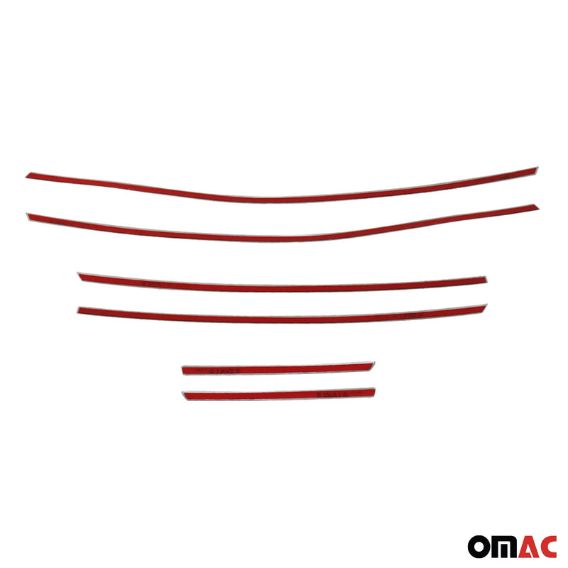 Fensterleisten Zierleisten für Hyundai Bayon 2021-2025 Edelstahl Chrom 6tlg