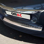 Ladekantenschutz Stoßstangenschutz für Fiat 500X 2014-2024 Edelstahl Silber 1tlg