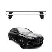 Menabo Dachträger Grundtäger für BMW iX I20 2021-2026 50kg Aluminium Silber 2tlg