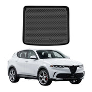 Kofferraummatte Laderaumwanne für Alfa Romeo Tonale 2022-2026 obere TPE Schwarz