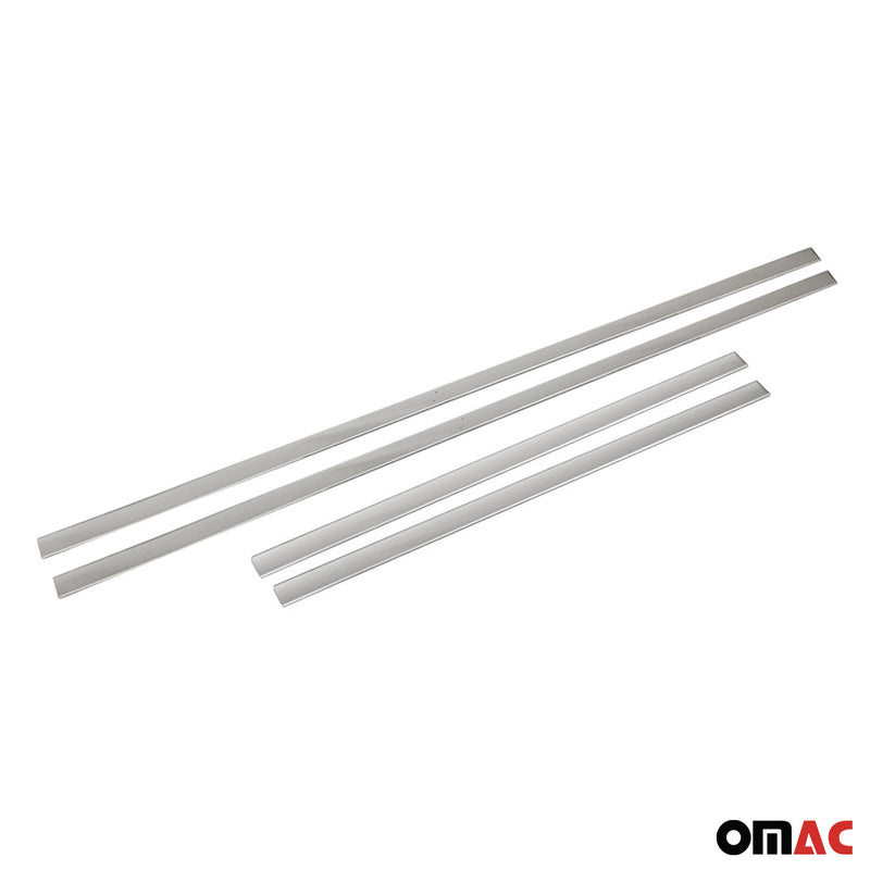 Türschutz Seitentürleiste für Mercedes E Klasse 2009-2016 Chrom Stahl Stahl 4x