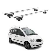 Dachträger Grundtäger für Mercedes Vaneo W414 2001-2005 90kg Alu Silber 2x ABE