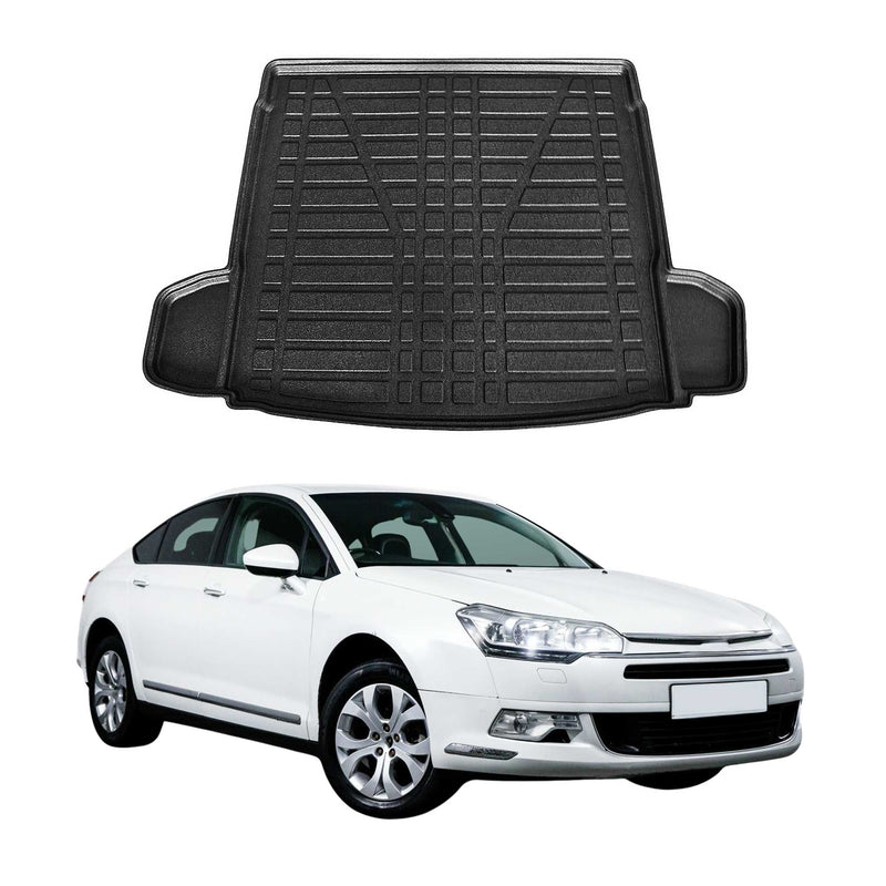 Kofferraumwanne Laderaumwanne für Citroen C5 2008-2024 Gummi TPE Schwarz