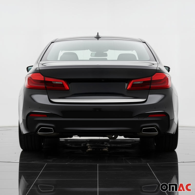 Kofferraumleiste Heckklappe Leiste für BMW 5er G30 2017-2024 Edelstahl Chrom