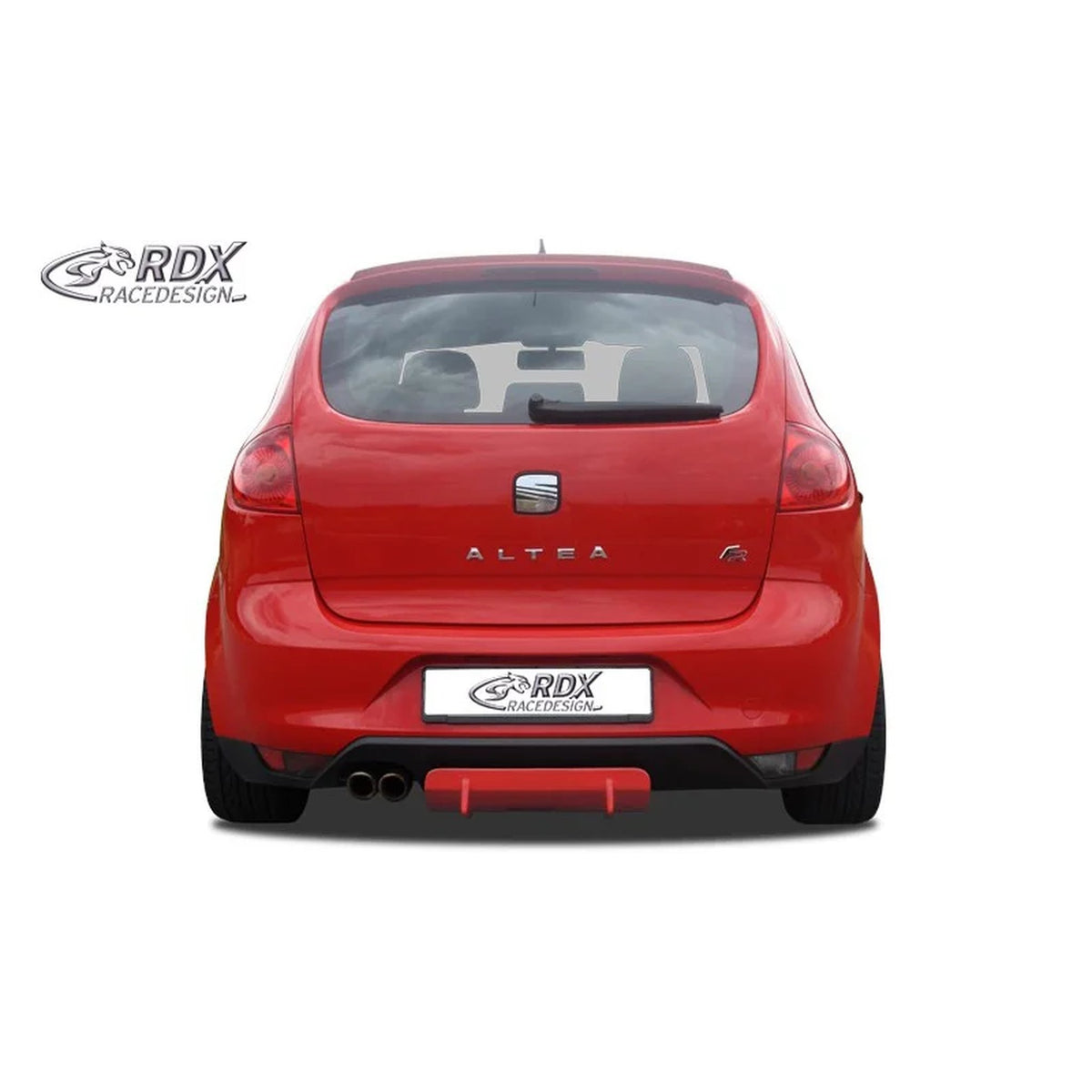 RDX Heckschürzenansatz Diffuser U-Diff für Seat Altea 5P inkl. FR & XL 2004-
