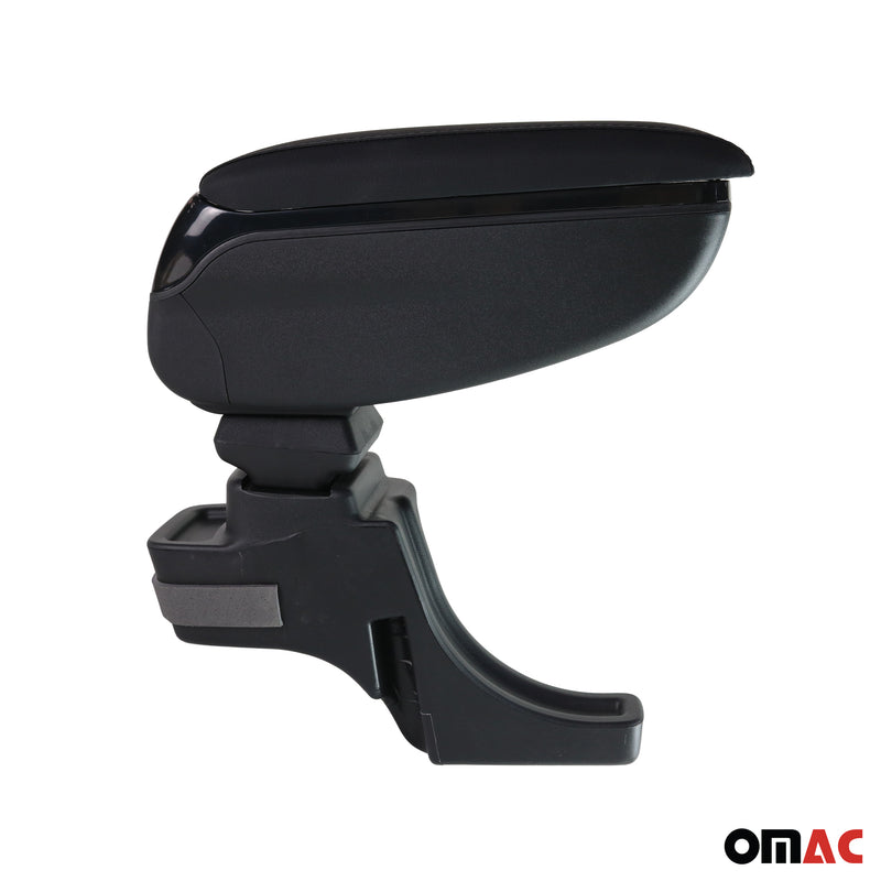 Armlehne Mittelarmlehne für Ford Transit Courier 2014-2024 PU-Leder ABS Schwarz