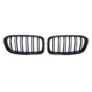 Nieren Grill Kühlergrill für BMW 4er F32 F33 F36 2013-2020 M-Tech Schwarz Glanz
