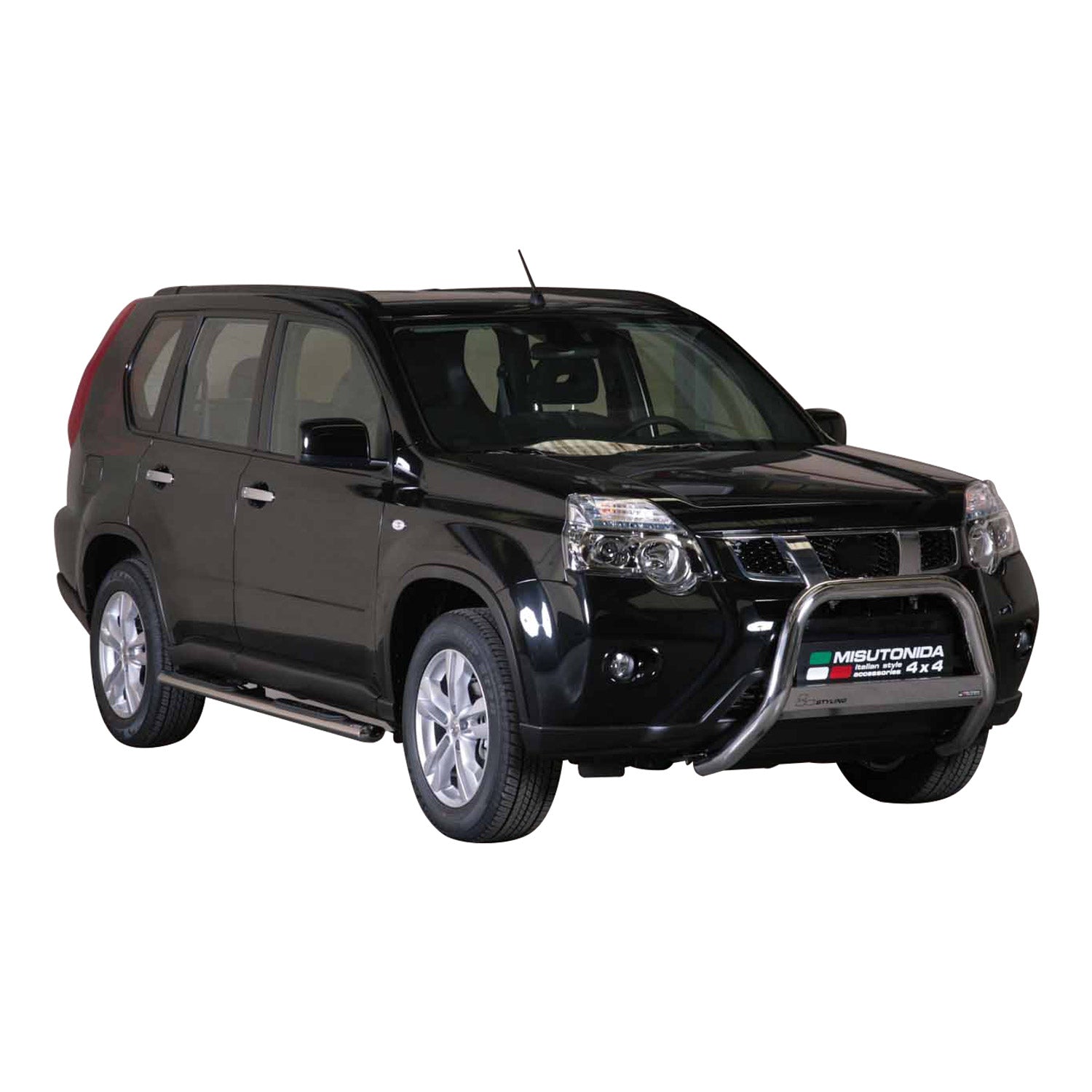 Frontbügel Frontschutzbügel für Nissan X-Trail 2011-2014 ø63mm Stahl Silber