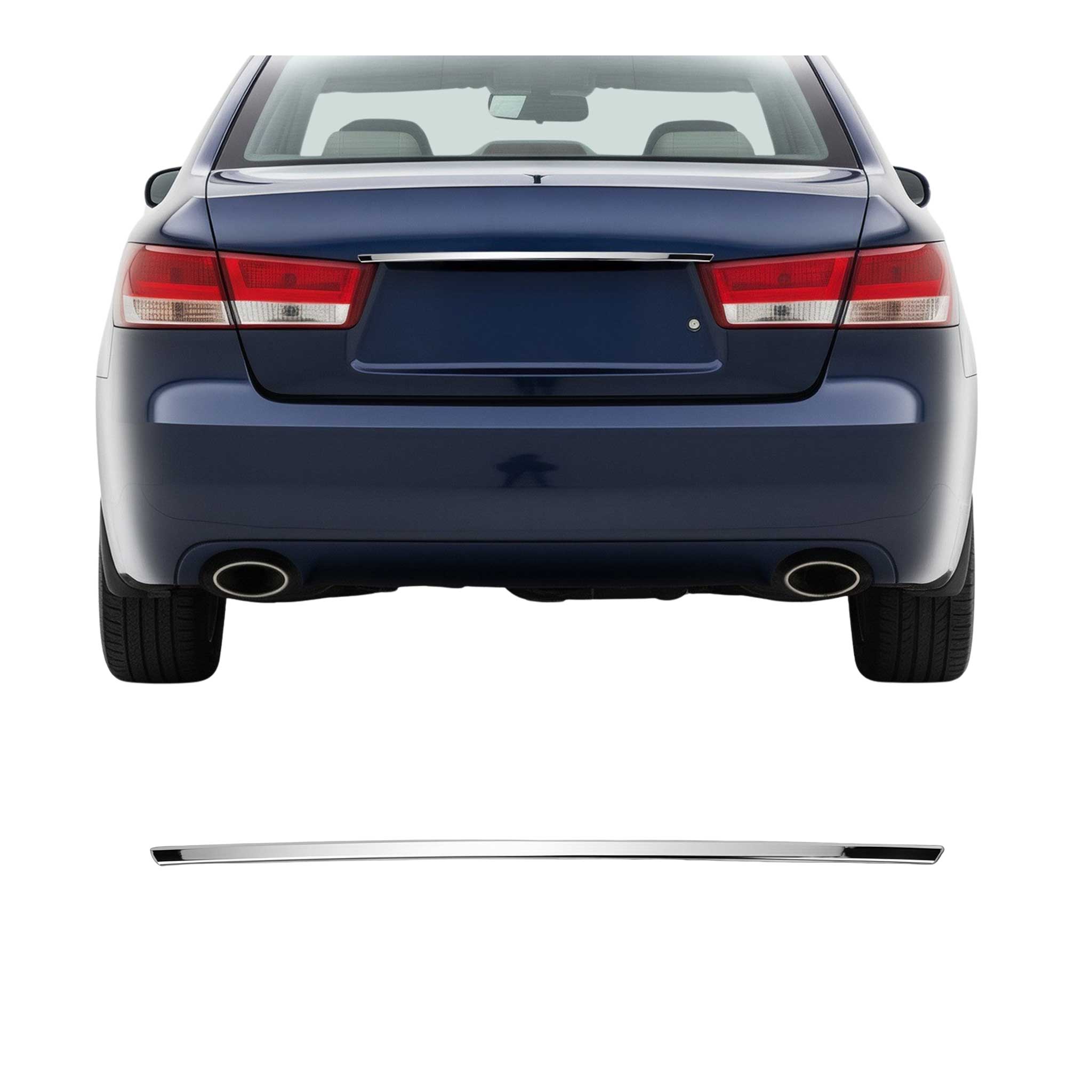 Heckklappe Kofferraumöffner Griff für Hyundai Sonata 2005-2010 Edelstahl Chrom