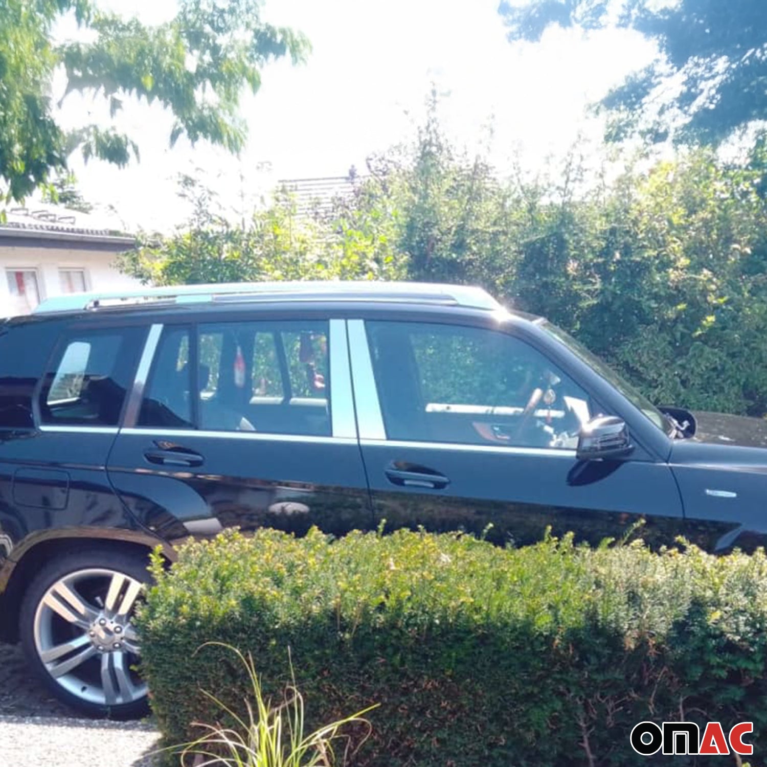 B-Säule Türsäulen Verkleidung für Mercedes GLK X204 2008-2015 Edelstahl 6tlg