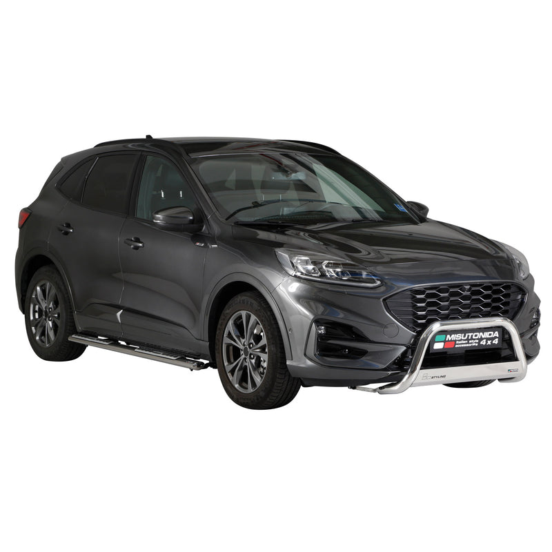 Frontbügel Frontschutzbügel für Ford Kuga 2019-2025 ø63mm Stahl Silber Schutz