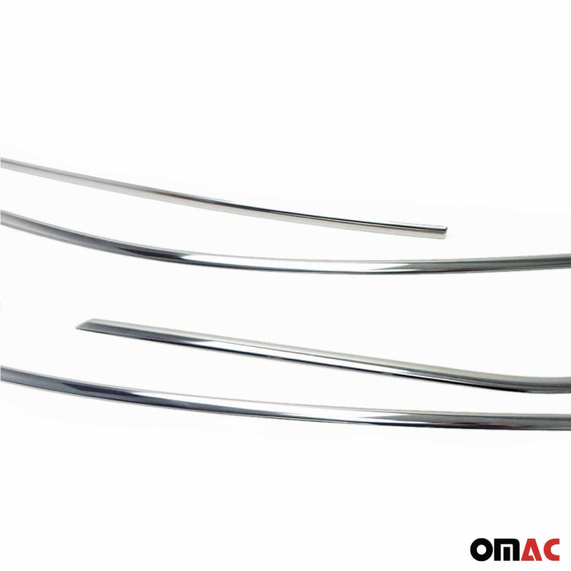 Fensterleisten Zierleisten für Fiat Tipo 2015-2025 Limo Schrägheck Chrom 4tlg