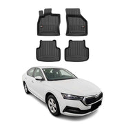 OMAC Gummi Fußmatten für Skoda Octavia 2020-2026 Premium TPE Automatten 4tlg
