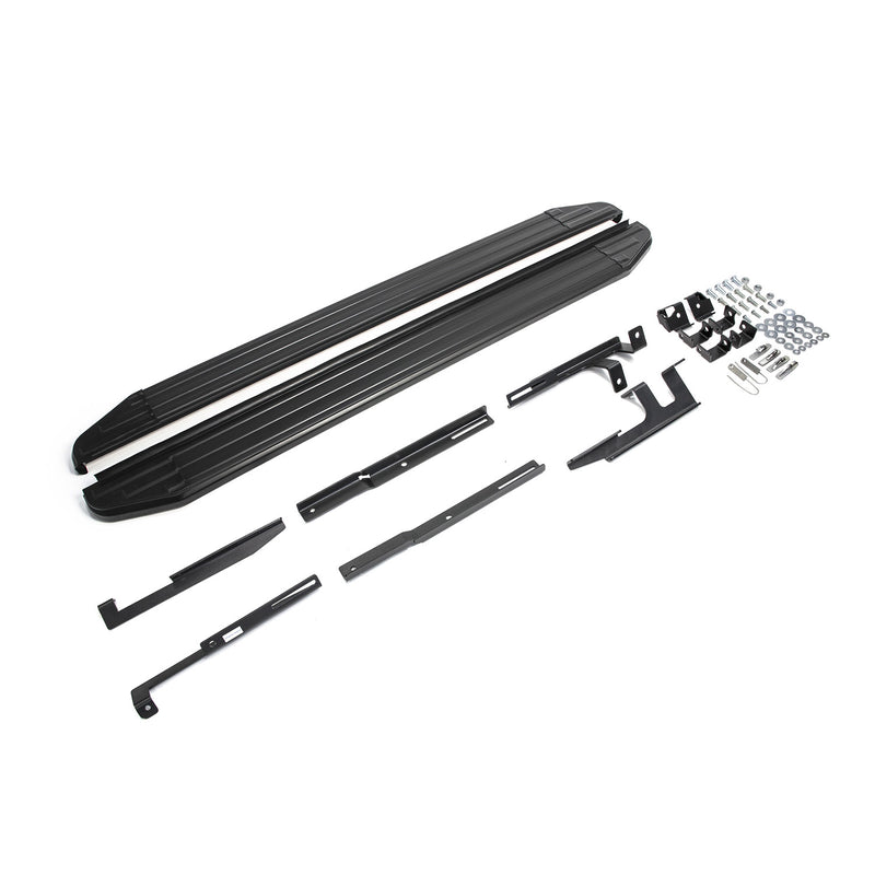 Trittbretter Seitenschweller für Mazda CX-5 2011-2017 Alu Schwarz ABE