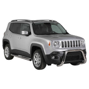 Frontbügel Frontschutzbügel für Jeep Renegade 2014-2017 ø76mm Stahl Silber