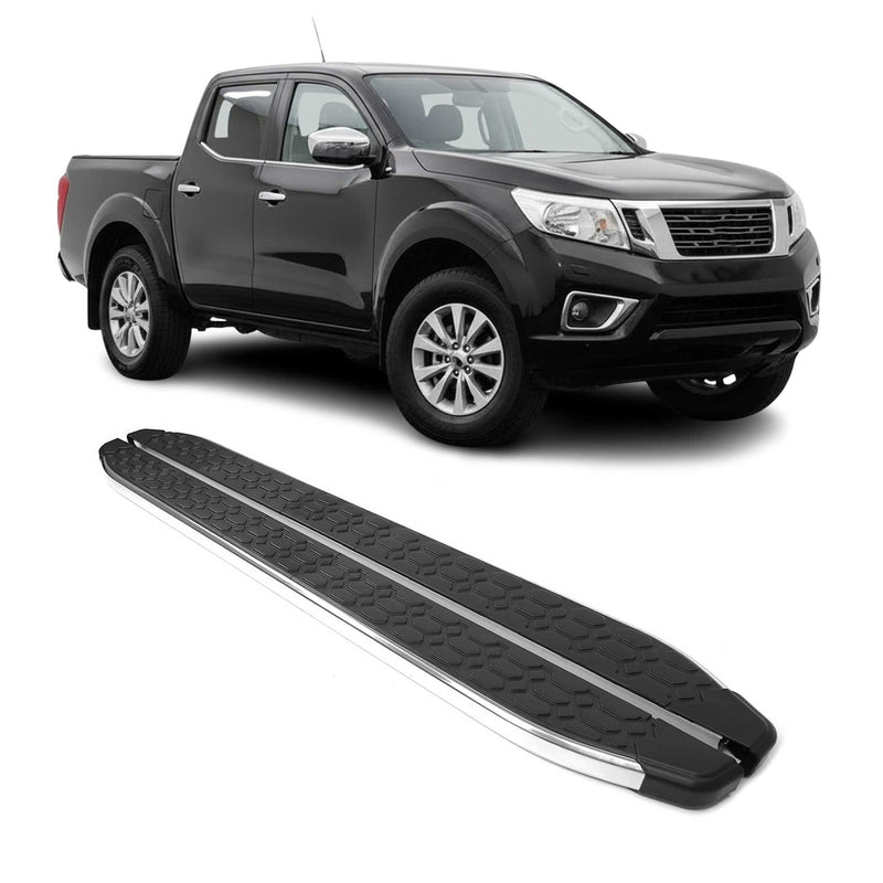 Trittbretter Seitenschweller für Nissan Navara 2015-2025 DoubleCab Aluminium