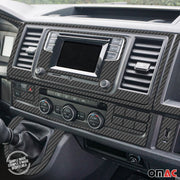 Innenraum Dekor Cockpit für VW Tiguan 2011-2016 FL Carbon Optik 20 tlg