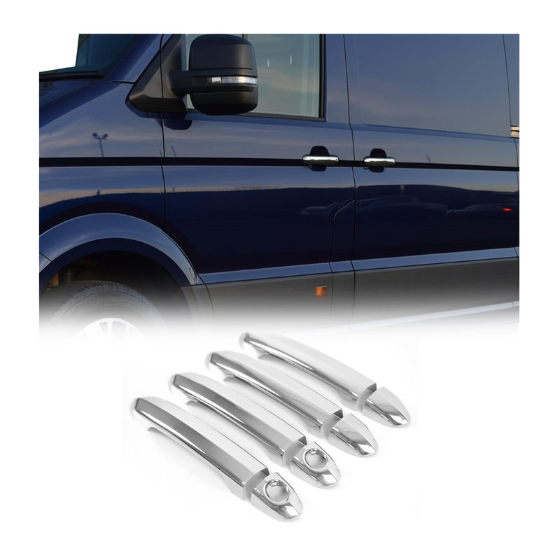 Türgriff Blende Türgriffkappen für VW Crafter 2017-2025 4-Tür Edelstahl 8x