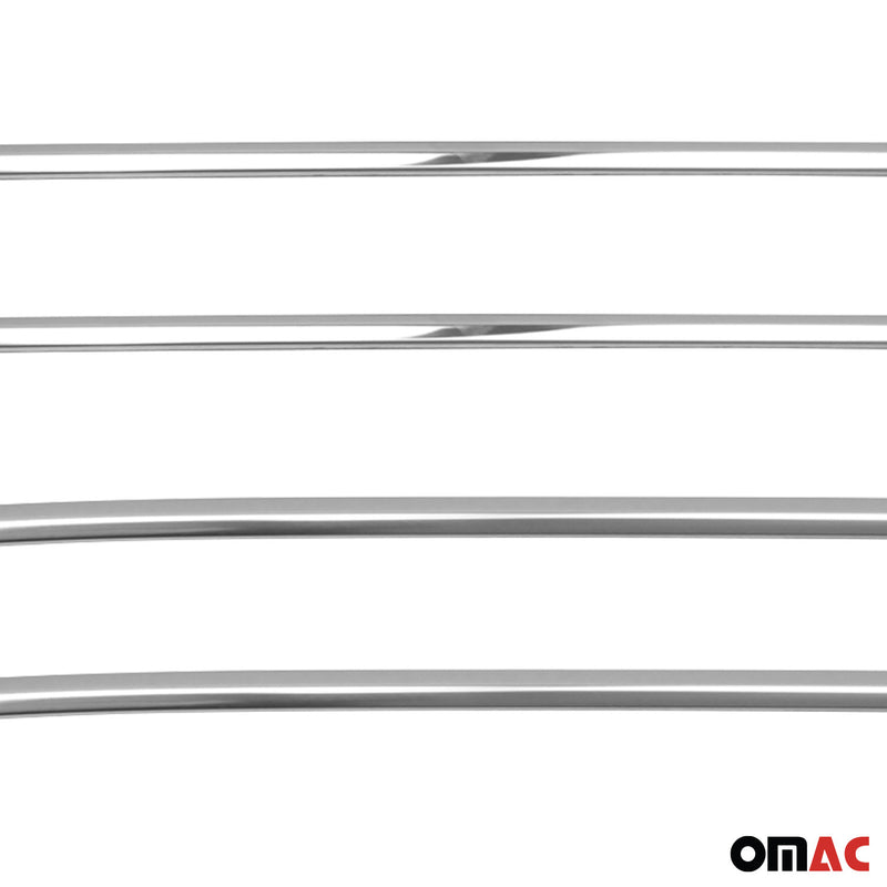 Fensterleisten Zierleisten für Toyota Hilux 2015-2025 Edelstahl Chrom 4tlg