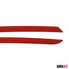 Radiator grille strips grill strips for Renault Clio 2012-2019 stainless steel red 2 pieces
