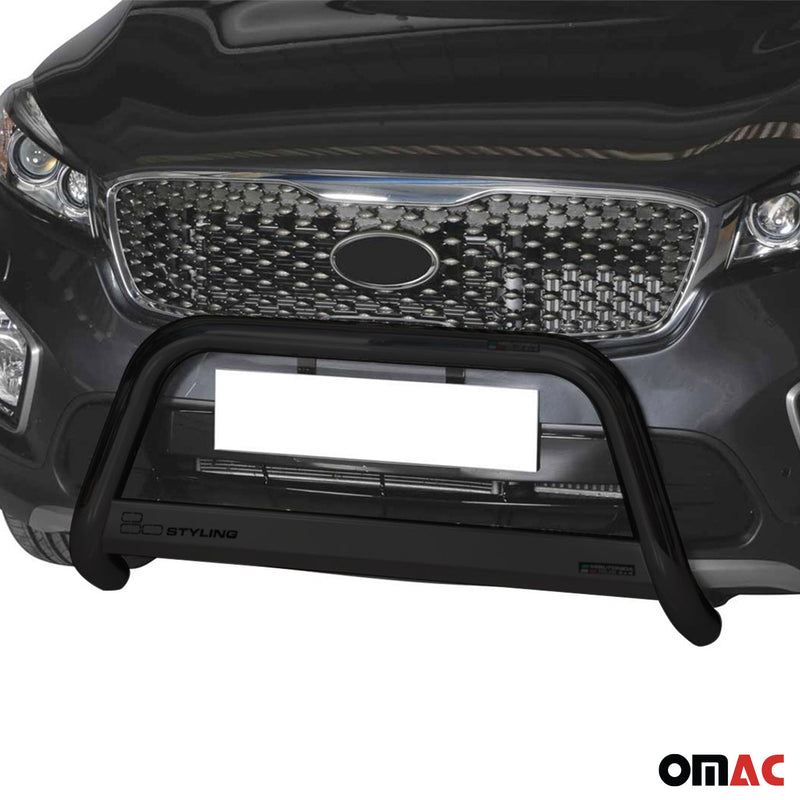 Frontbügel Frontschutzbügel für Kia Sorento 2014-2017 ø63mm Stahl Schwarz Schutz