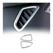 Lüftungs Lüftungsgitter Rahmen Blende für Hyundai Tucson 2015-2018 Chrom ABS 2x