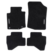 Velours Fußmatten für Toyota Aygo I 2010-2014 FL Autoteppich Schwarz 4 teile