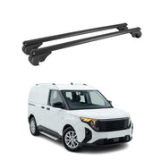 Dachträger Grundträger für Ford Transit Courier II 2023-26 TÜV Alu Schwarz 2x