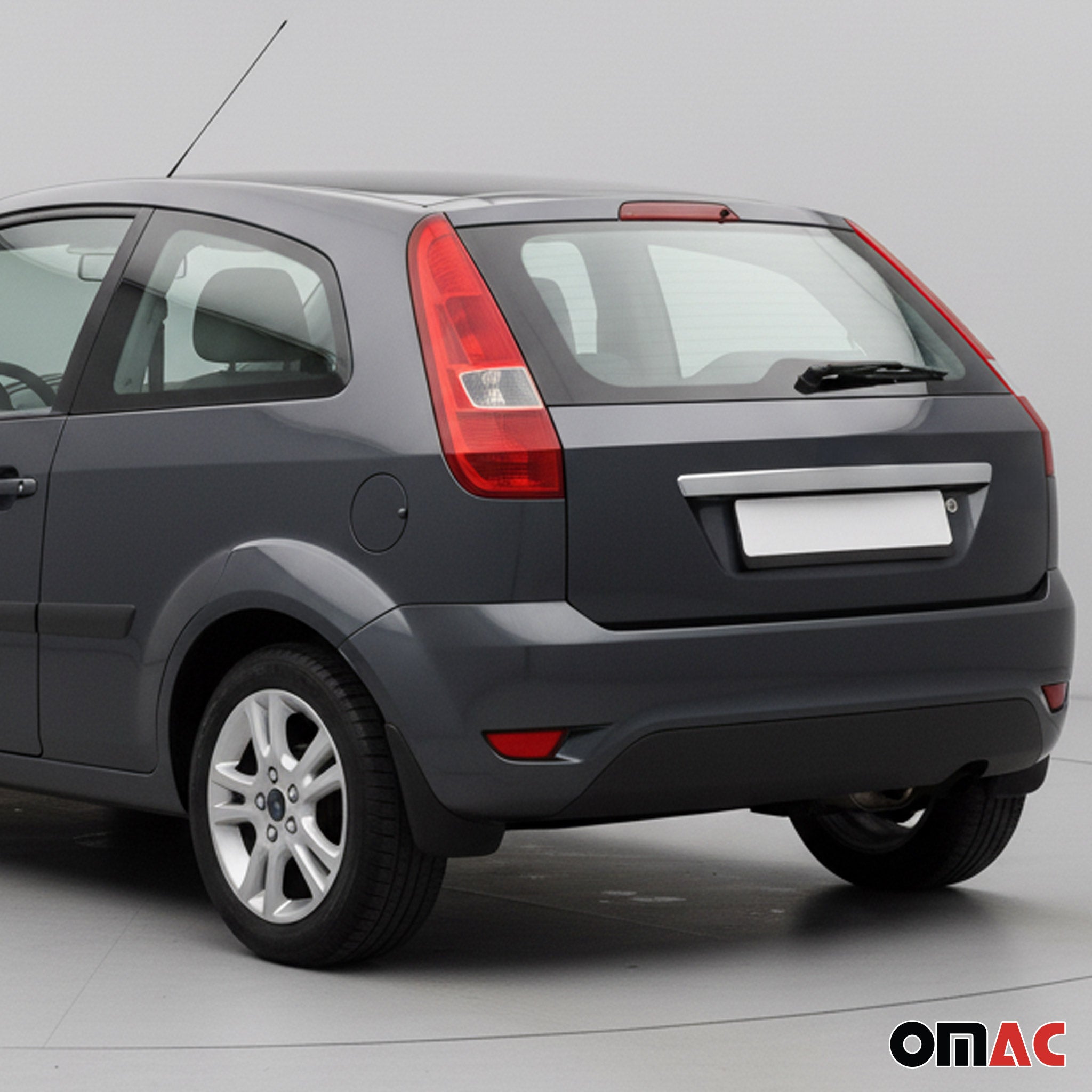 Kofferraumleiste Heckklappe Leiste für Ford Fiesta 2001-2008 Edelstahl Chrom