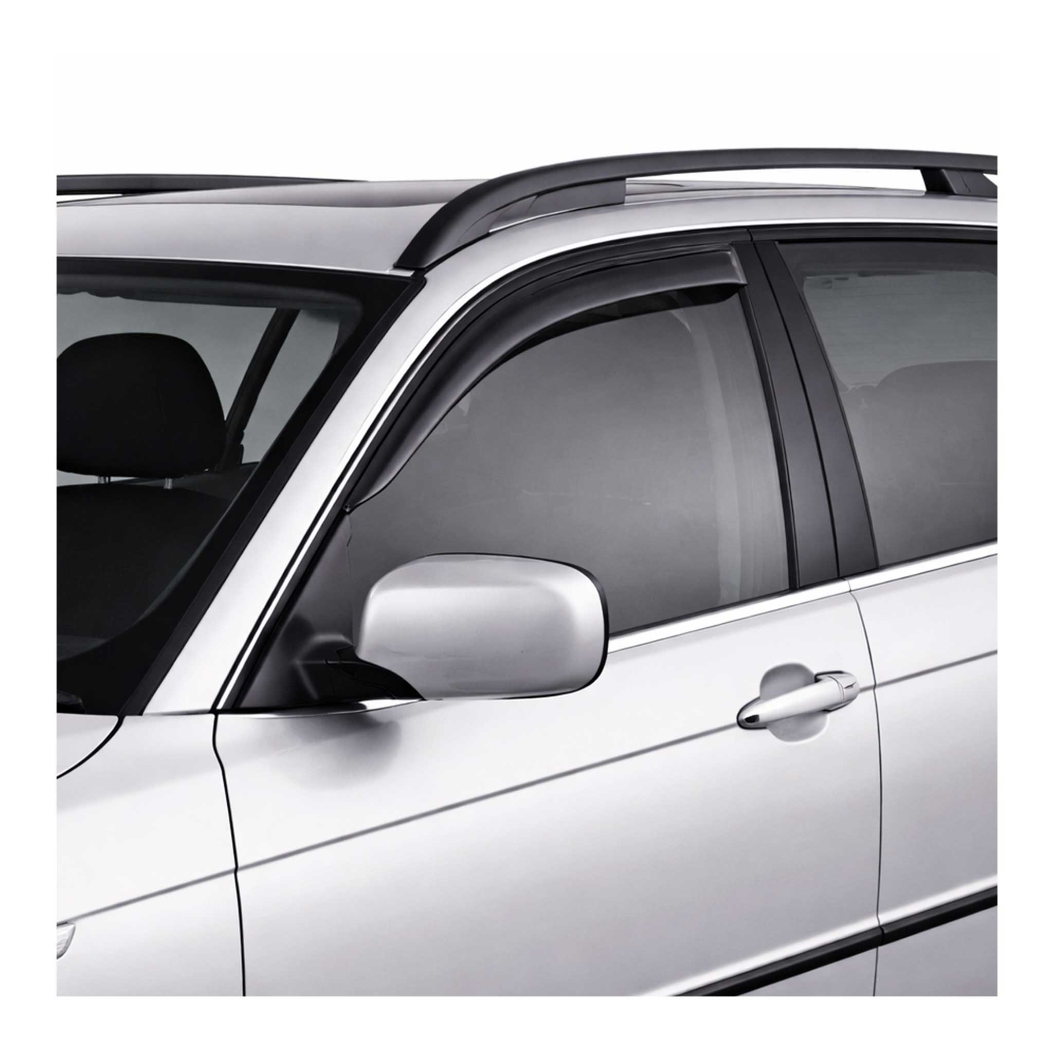 Windabweiser Regenabweiser für BMW 3er E46 1999-2007 Touring Dunkel Acryl 2tlg