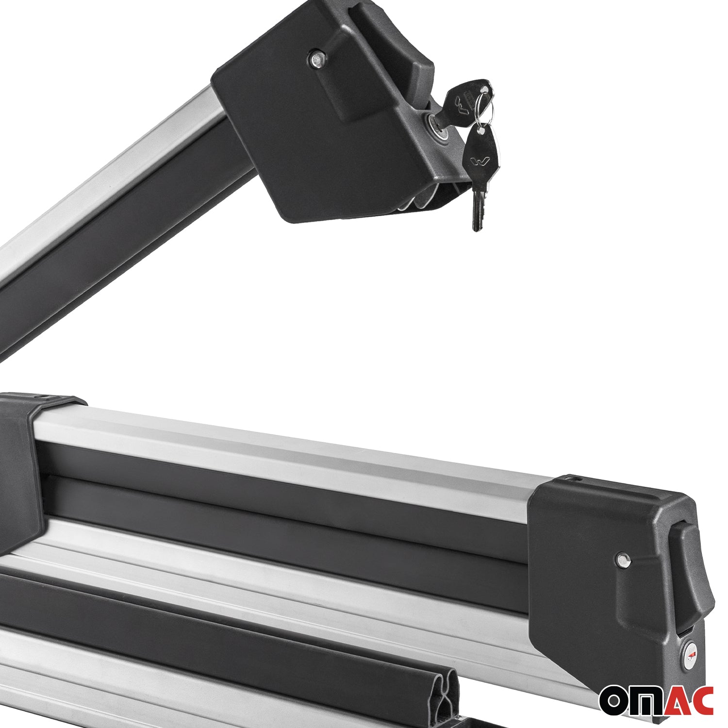 Menabo Skiträger Snowboard Träger Universal Abschließbar Schwarz 2x