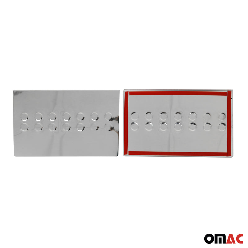 Einstiegsleisten Türschweller für Iveco Daily 2014-2025 Edelstahl Silber 2tlg