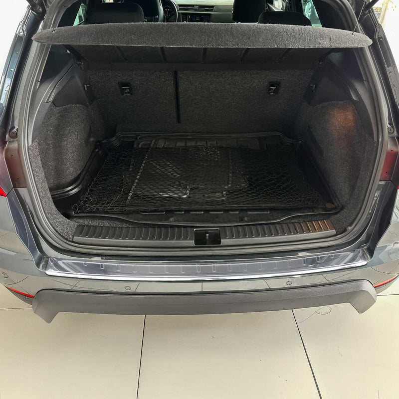 Ladekantenschutz Stoßstangenschutz für Seat Arona 2017-2025 Edelstahl Silber