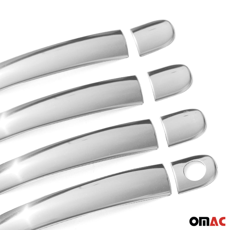 Türgriff Blende Türgriffkappen für Skoda Citigo 2011-2025 4 Tür Edelstahl 8x