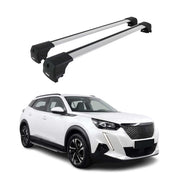 Dachträger Gepäckträger für Peugeot 2008 2019-2026 ABE Grundträger Alu Grau
