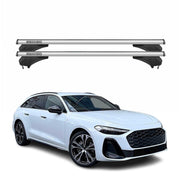 Menabo Dachträger Grundtäger für Audi A5 B10 Avant 2025-2026 Aluminium Silber 2x
