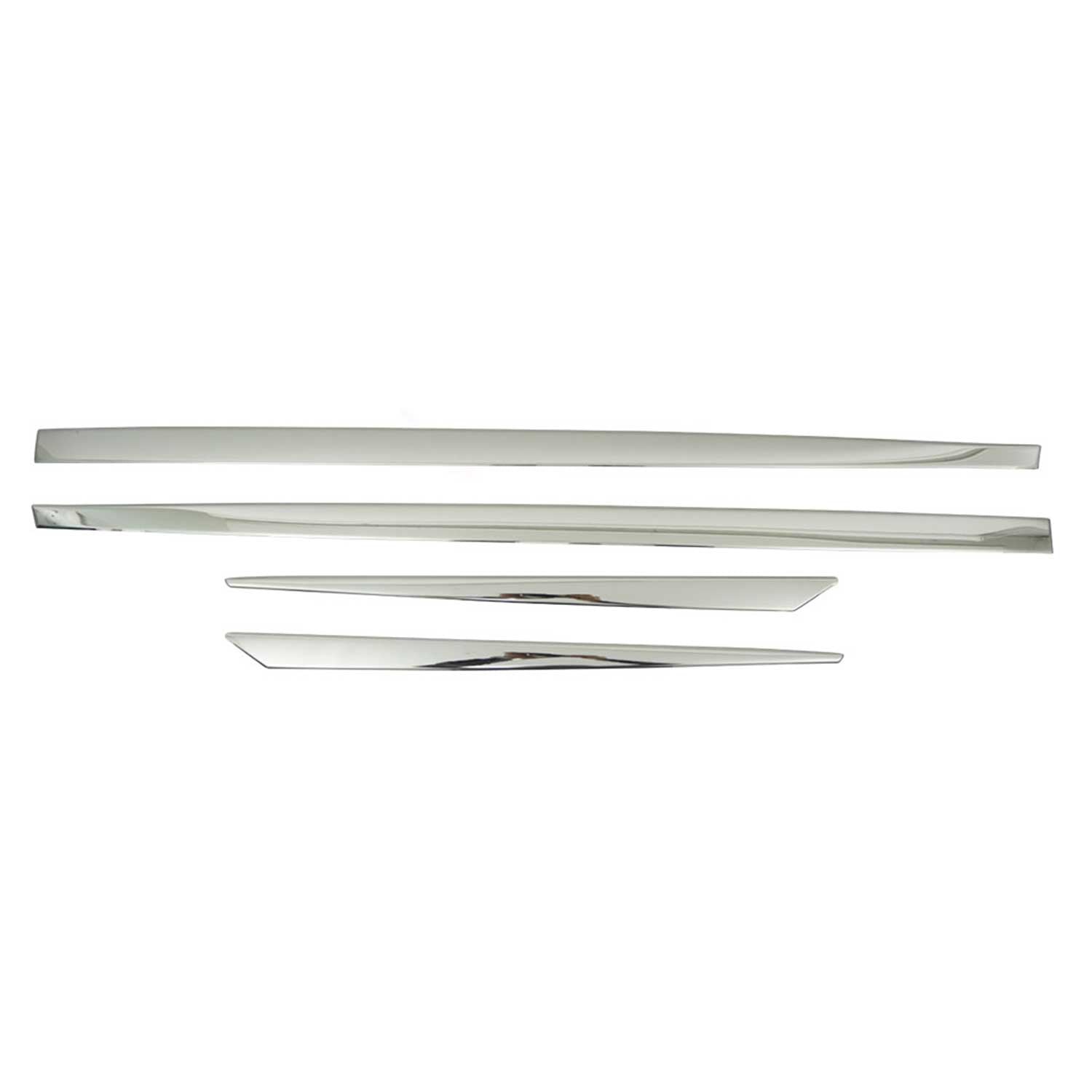 Seitentürleiste Türleisten Türschutzleiste für Renault Megane 2008-2016 Chrom 4x