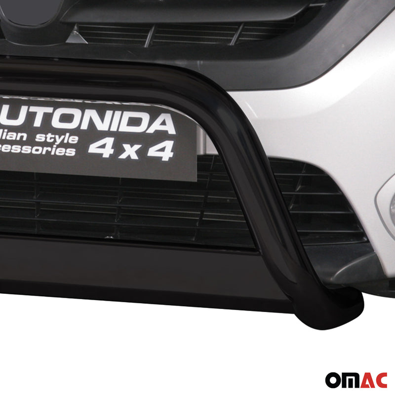 Frontbügel Frontschutzbügel für Dacia Dokker 2012-2017 ø63mm Stahl Schwarz