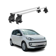 Menabo Dachträger Grundtäger für VW Up 2011-2016 Pre-FL 50kg Stahl Silber 2 tlg
