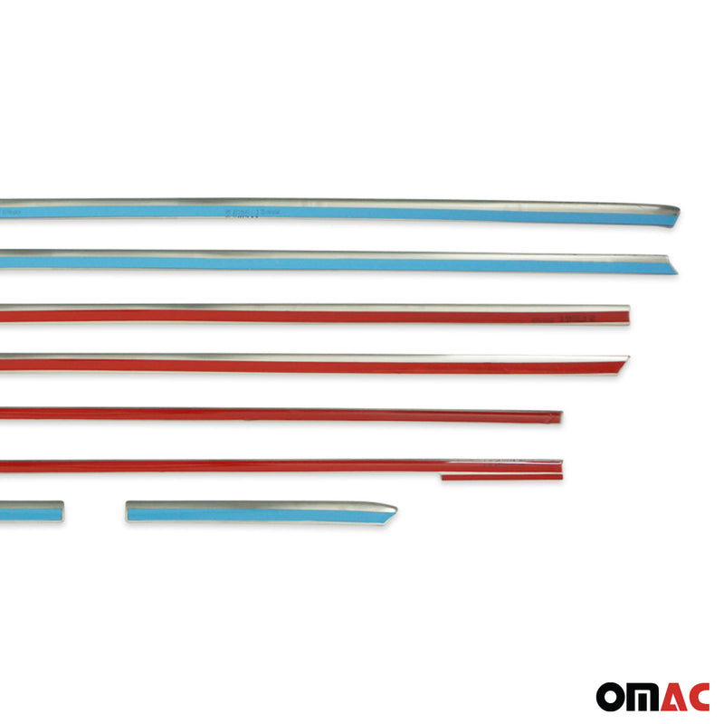 Fensterleisten für Mercedes Vito W447 2014-2025 Extra Langer Radstand Chrom 8x