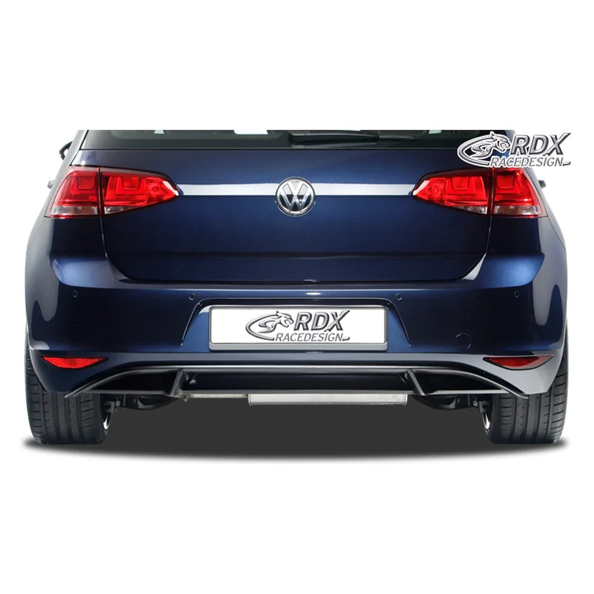 RDX Heckschürzenansatz Diffuser für VW Golf VII HB 3/5-türer 2012- exkl. GTi/GTD