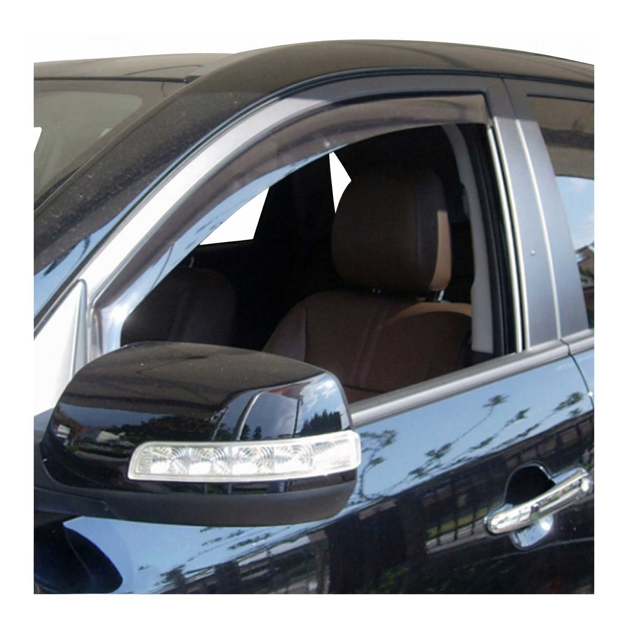 Windabweiser Regenabweiser für Renault Kadjar 2015-2022 5 Türen Dunkel Acryl 2x