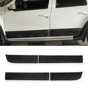 Türschutzleisten Seitenschutz für Dacia Duster mk1 2010-2017 ABS Schwarz 4tlg