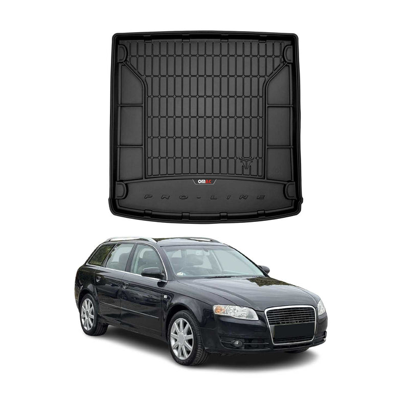 OMAC Gummi Kofferraumwanne für Audi A4 B7 Avant 2004-2008 TPE Laderaumwanne