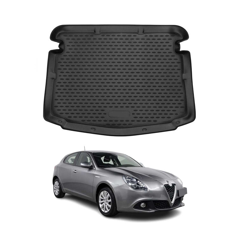 Kofferraummatte Kofferraumwanne für Alfa Romeo Giulietta 2010-2020 Gummi TPE