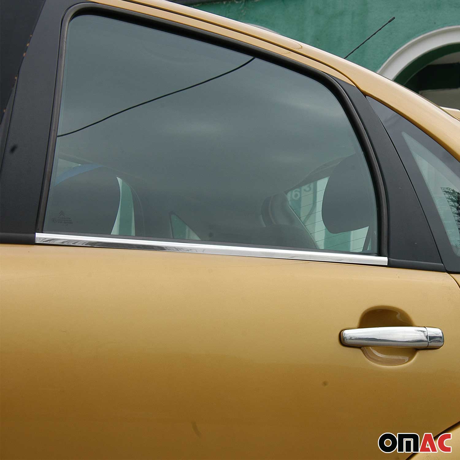 Fensterleisten Zierleisten für Citroen C3 2002-2009 Edelstahl Chrom 4tlg