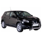 Frontbügel Frontschutzbügel für Nissan Qashqai 2010-2013 ø63mm Stahl Silber