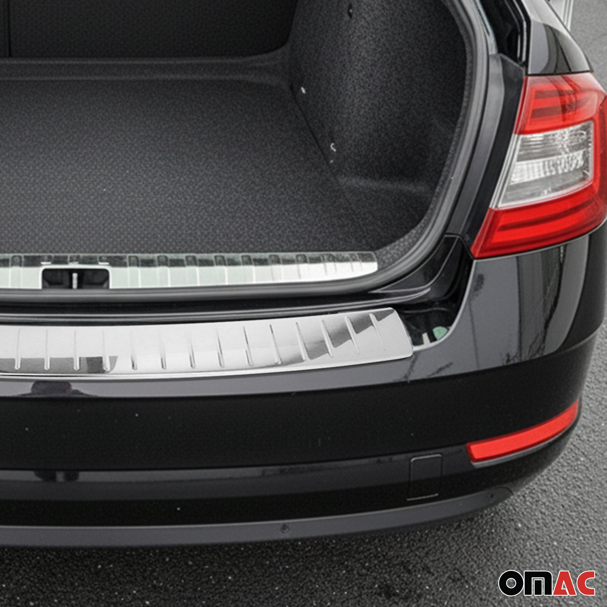 Ladekantenschutz & Stoßstange Satz für Skoda Octavia Kombi 2013-2019 Chrom 2tlg