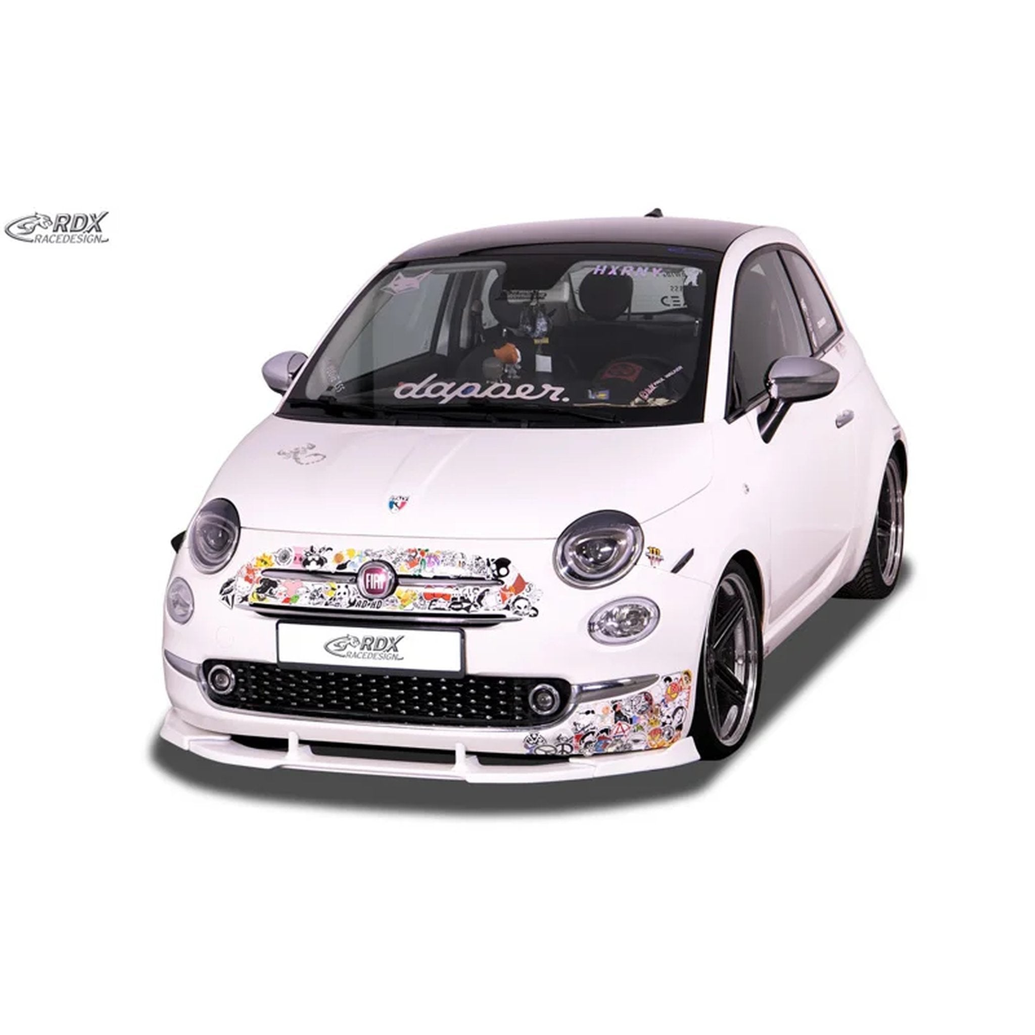 RDX Frontspoiler Vario-X für Fiat 500 FL 2016- Polyurethan TÜV