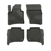 Fußmatten Gummimatten No.77 für VW Touareg II 2010-2018 TPE Schwarz 4 Teile